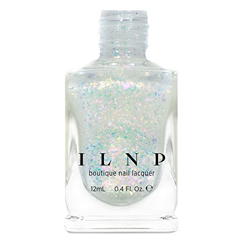 ILNP Lovebird - Red, Orange, Gold, Green Color Shifting Iridescent Flakie Topper Nail Polish