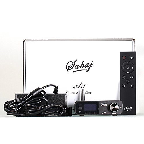 Sabaj A3 Digital Audio Power Amplifier 80Wx2 Bluetooth 4.2 USB/DSP/Optical Input 192 kHz - Thumbnail 6