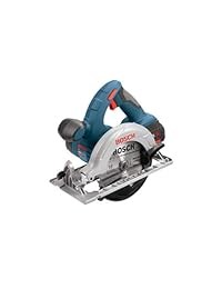 Certified Refurbished Bosch 18 V 6.5-inch Cordless circular Saw + Batería y Cargador (Refurbished)
