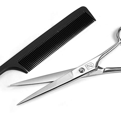 image for Zoyer Professional Barber Hair Cutting Scissors/Shears (6.5-Inch) - Ba