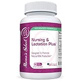 Mama's Select Breastfeeding Supplement with Fenugreek Plus Blessed Thistle, Fennel Seed, Marshmallow Root- Breast Milk Nursing Postnatal Vitamin- Dairy, Soy, Gluten Free Lactation Capsules