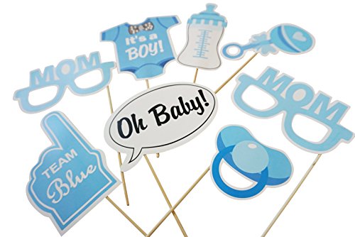 Babble Coo It S A Boy Baby Shower Decorations Blue Color