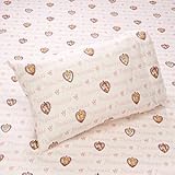 Disney Princess Flannel Sheet Set