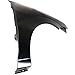Evan-Fischer Front Fender Compatible with 2005-2007 Ford Focus Passenger Side