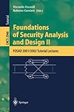 Image de Foundations of Security Analysis and Design II