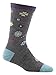 DARN TOUGH (Style 1610) Women's Garden Lifestyle Sock - Gray, Large