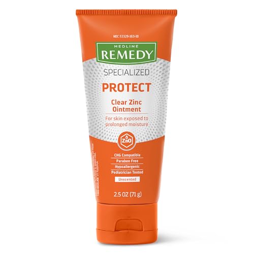 Medline Remedy Clear Zinc Oxide Ointment 2.5 oz