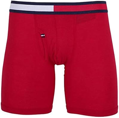 Amazon トミーヒルフィガー パンツ Tommy Hilfiger コットン モダール エラスタン メンズ クール ストレッチ ロング ボクサー ブリーフ 下着 ボクサーパンツ 日本未発売 M マホガニー 09t メンズバッグ 財布
