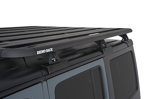 image for Rhino Rack Pioneer Platform Rack for Jeep JK 4DR, 72 x 57-Inch