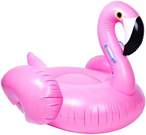 Giant Flamingo Inflatable Pool Float, Outdoor Swimming Pool Toy Large Floats Floatie Water Lounge for Adults and Kids