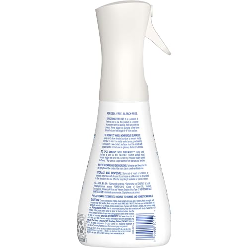CLOROX DISINFECTING MIST, EUCALYPTUS PEPPERMINT, DISINFECTING SPRAY, 16 FLUID OUNCES