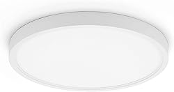 TALOYA Flush Mount Light Fixture, 6 Pack of 20W 12