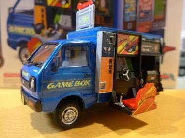 Amazon Co Jp 移動販売 ゲームセンター スズキ キャリイ 1 24スケールモデル アオシマ製 完成品 ホビー 通販