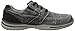 Skechers USA Men's Elected Fultone Lace-Up Oxford Sneaker,Dark Gray,9.5 D US