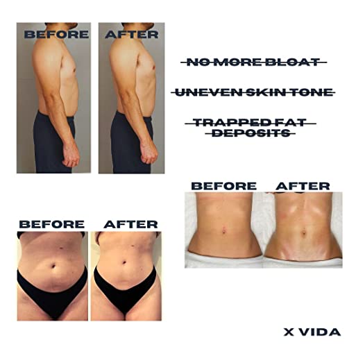 X Vida Lymphatic Drainage Tool Body Gua Sha Paddle & Boar Bristle Dry