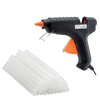 MotoPanda Heavy Duty Hot Melt Glue Gun with 20 Glue Stick, 40W