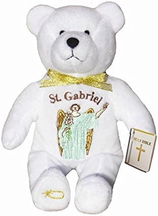 Holy Bears, Teddy Bear, 8" Approx Stuffed Animal, St. Gabriel Bear.