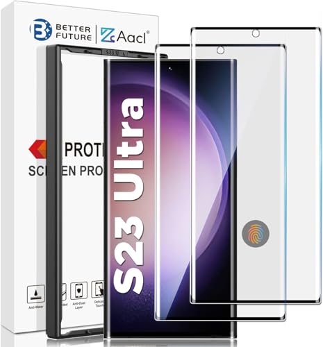 [3 Pack] For Galaxy S22 Screen Protector, Tempered Glass for Samsung Galaxy S22 5G, 6.1 Inch [Fingerprint Unlock][Anti-Scratch]