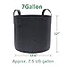 Gardzen 20-Pack 7 Gallon Grow Bags, Aeration Fabric Pots with Handles, Pot for Plantsthumb 1