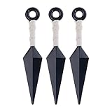 WEKA 3PCS Portable Plastic Big Kunai Throwing Dart Kid Japanese Ninja Cosplay Toy