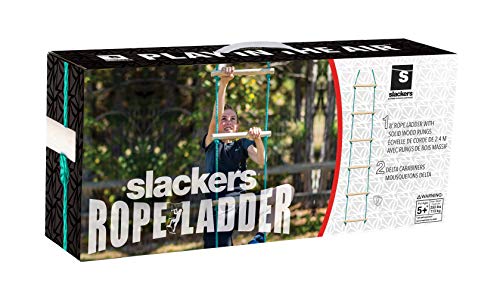 Slackers USA Strickleiter, zusätzliches Tool für die Slackers Ninja Line, Schaukel, Klettergerüst, Baumklettern, über 2… – Bild 6