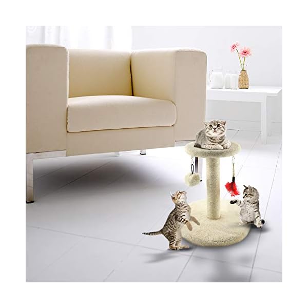 Zubita-Cat-Tree-Tower-Cat-Scratcher-Kitty-Furniture-Scratching-Post-Climber-House-Cat-Play-Tower-Activity-Centre-for-Playing-Relaxing-and-Sleeping Zubita Cat Tree Tower, Cat Scratcher Kitty Furniture Scratching Post Climber House Cat Play Tower Activity Centre for…