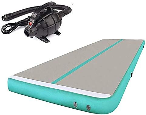 MELCHEF 10ft/13ft/16ft/20ft/20x6.7ft Inflatable Gymnastics Airtrack Tumbling Mat Air Track Floor Mats with Electric Air Pump for Home Use/Training/Cheerleading/Beach/Park/Water//Parkour