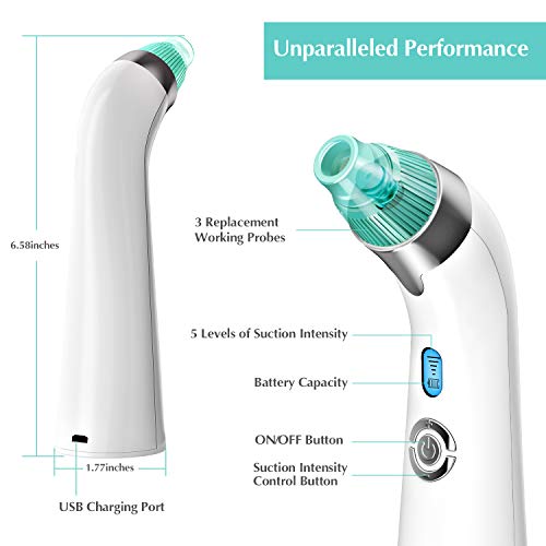 4 Blackhead+Remover+Vacuum+Pore+Cleaner