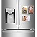Flexible Magnets Magnetic Photo Picture Frames - White Magnetic Photo Pockets - Holds 4x6 Photos (10)