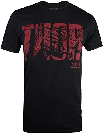 MarvelMen's Thor Text T-Shirt