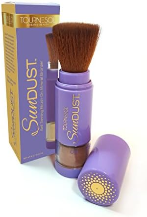 Self-Tanning Bronzer - Mineral-Based Powder - Natural Ingredients - Contains DHA - No Mess - Natural Glow - 6 grams