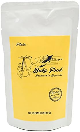 Japanese gluten free baby food made from rice flour plane taste 100gX3(from 5 months)