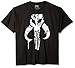 Star Wars mens Men's T-shirt Star Wars Men s Boba Fett Mandalorian Armor Emblem T Shirt, Black, XX-Large US