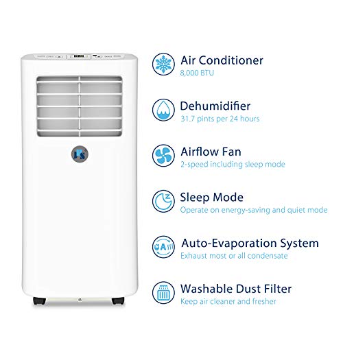 1 JHS+Portable+Conditioner+A019+8KR+Dehumidifier
