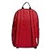 adidas Originals Unisex Trefoil Pocket Backpack, Scarlet Monogram, ONE SIZE