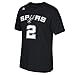 NBA San Antonio Spurs Kawhi Leonard #2 Men's 7 Series Name & Number Short Sleeve Tee, Large, Black