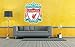FC Liverpool Footboll Sticker (Any Sizes) Liverpool Soccer Decal Vinyl Team Colors/You'll Never Walk Alone