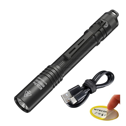 Nitecore MT2A Pro EDC Flashlight, 1000 Lumens, 279 Yard Beam, USB-C Rechargeable,