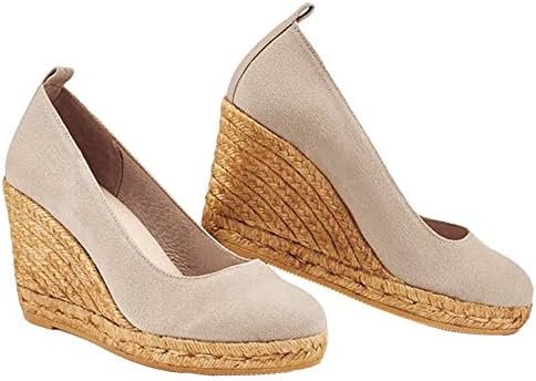 espadrille wedge pump