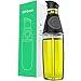 Vremi Olive Oil Dispenser Bottle - 17 Oz Oil Bottle Glass with No Drip Bottle Spout - Oil Pourer Dispensing Bottles for Kitchen - Olive Oil Glass Dispenser to Measure Cooking Vegetable Oil and Vinegar