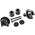 Fender Strap Locks and Buttons, Black (2)