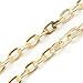 CleverDelights 2x3mm Cable Chain - Champagne Gold Color - 30 Feet