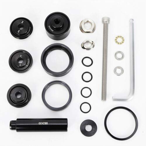 Wanlecy Bicycle Bottom Bracket Tool, Bicycle Center Shaft Installation/Removal Bearing Press BB Axis Bearing Installation Tool Set for PF30 R30 BB30 BB86 BB91 BB92