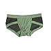 NEARTIME Men's Underwear, Mens Low Waist Boxers Briefs Men Underpants Soft Shorts (L, Army Green) …