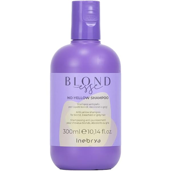 DIKSON Prime Super No Yellow Shampoo 1000 Ml – Gegen Gelbe Reflexionen, Für Blondes & Graues Haar