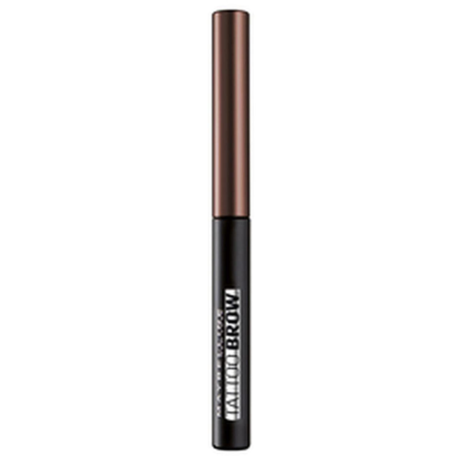 Maybelline New York Tattoo Brow Peel Off Eyebrow Gel Tint, Semi-Permanent Colour, Waterproof, Lasts up to 3 Days, Colour: Medium Brown โ image 1
