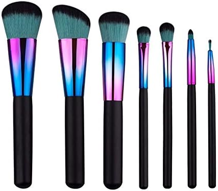 化粧ブラシキット 7PCS /セットメイクブラシセットのパウダーファンデーションブラシソフトナイロンブラシウッドアプライアンスキットの女性の美容ツール 化粧用ブラシ