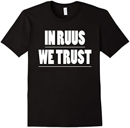 Men's In Russ We Trust shirt 3XL Black