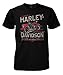 Harley-Davidson Men's Trusted Vintage Short Sleeve Crew Neck T-Shirt, Black