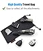 FARI All In One Multifunctional Rechargeable Electric Hair Trimmer Grooming Kit Nose Ear Beard Clipper and Mustache Trimmers Shaver Suit Hair Cutter for Barbers Salon with Fast Charge (Black)